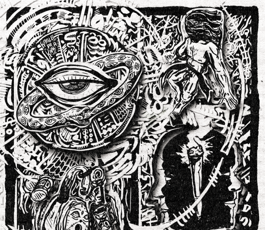 Kaale pe kaala Cover art